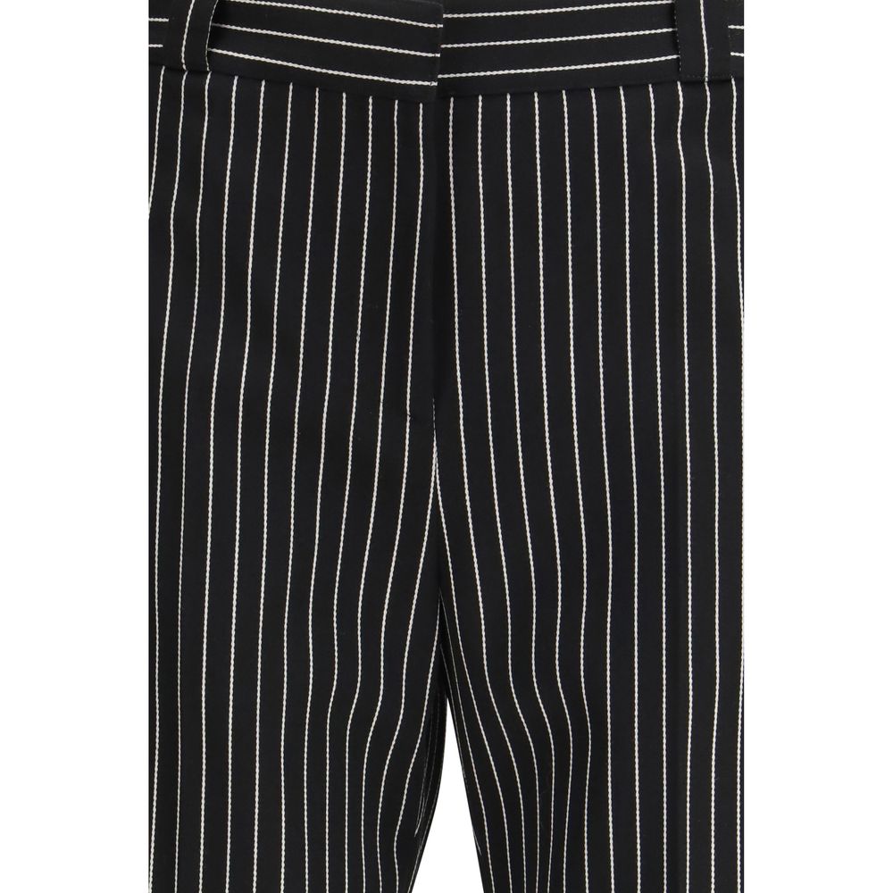 Tom Ford Schwarze Woll-Freizeithose-3