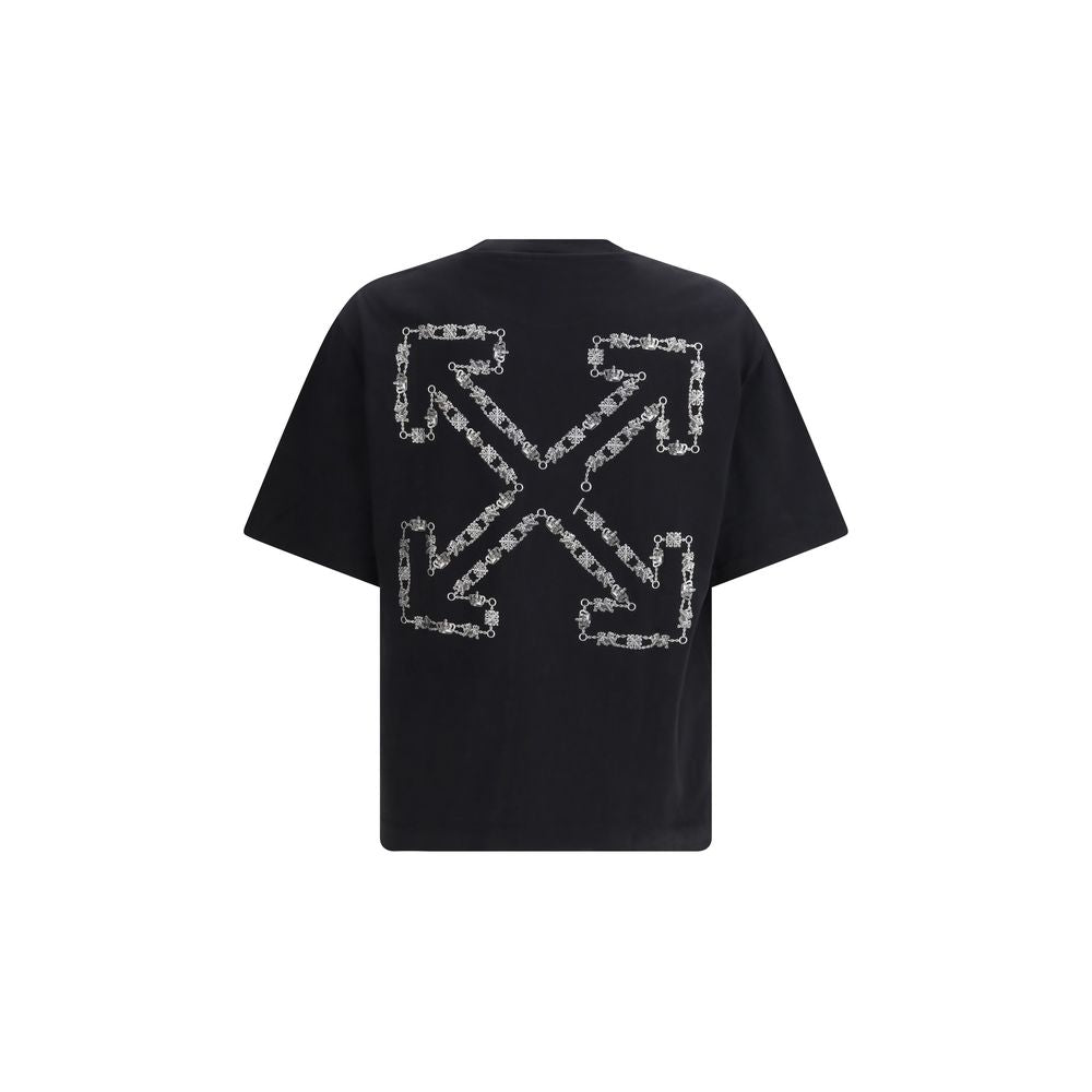 Off-White Schwarzer Baumwoll-Sportswear-Artikel-2