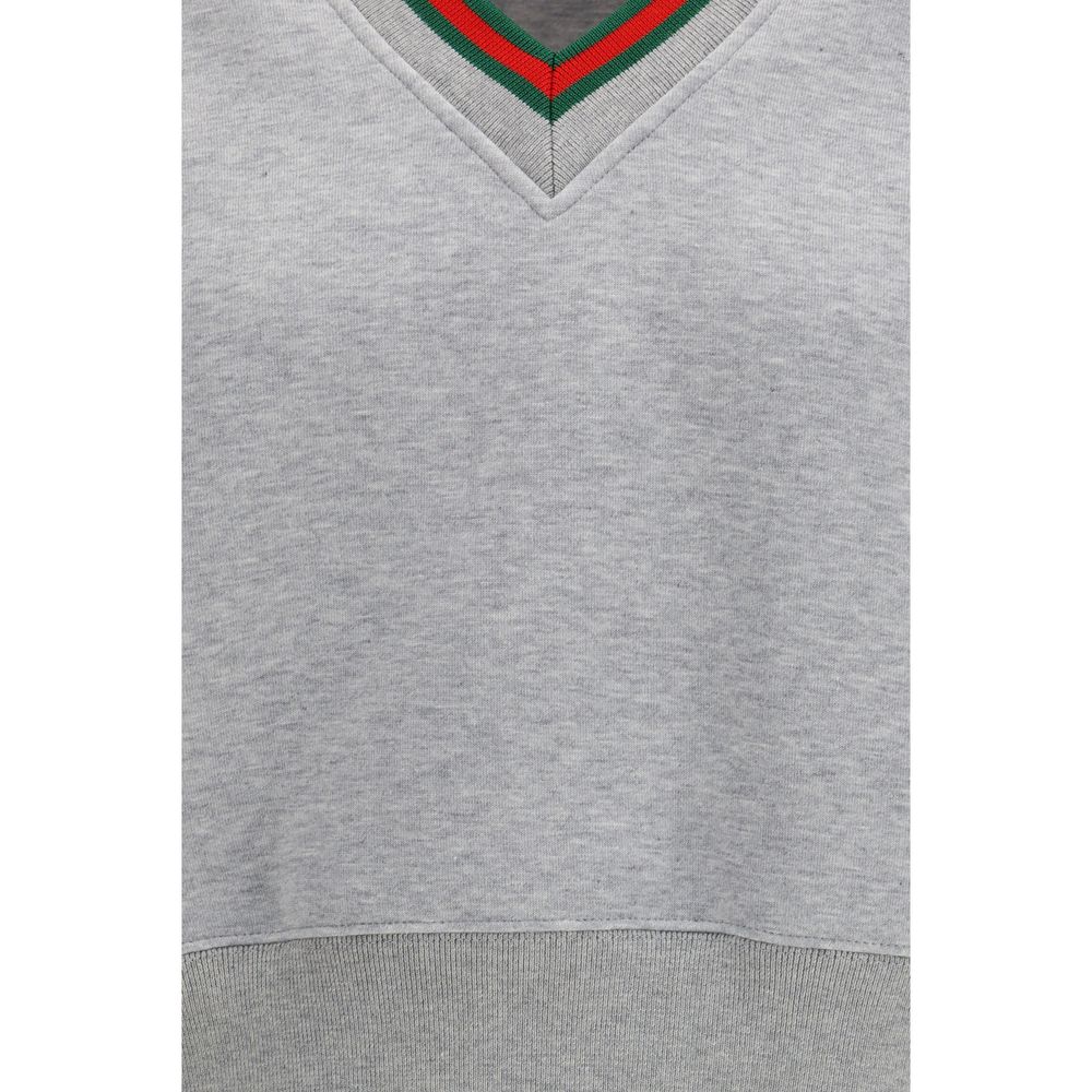 Gucci Grauer Baumwollpullover-3