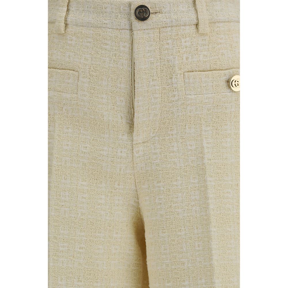 Gucci Beige Baumwoll-Anzughose-3
