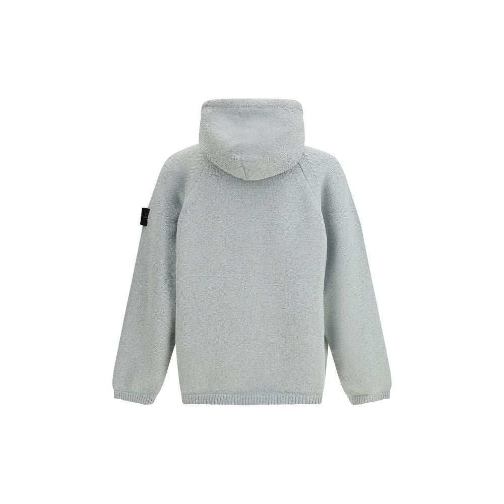 Stone Island Graues Polyester-Sweatshirt-2
