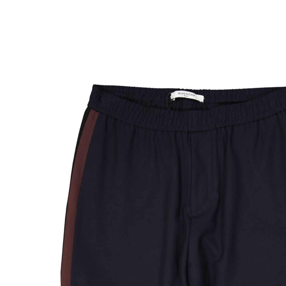 Givenchy Blue Wool Trousers-3