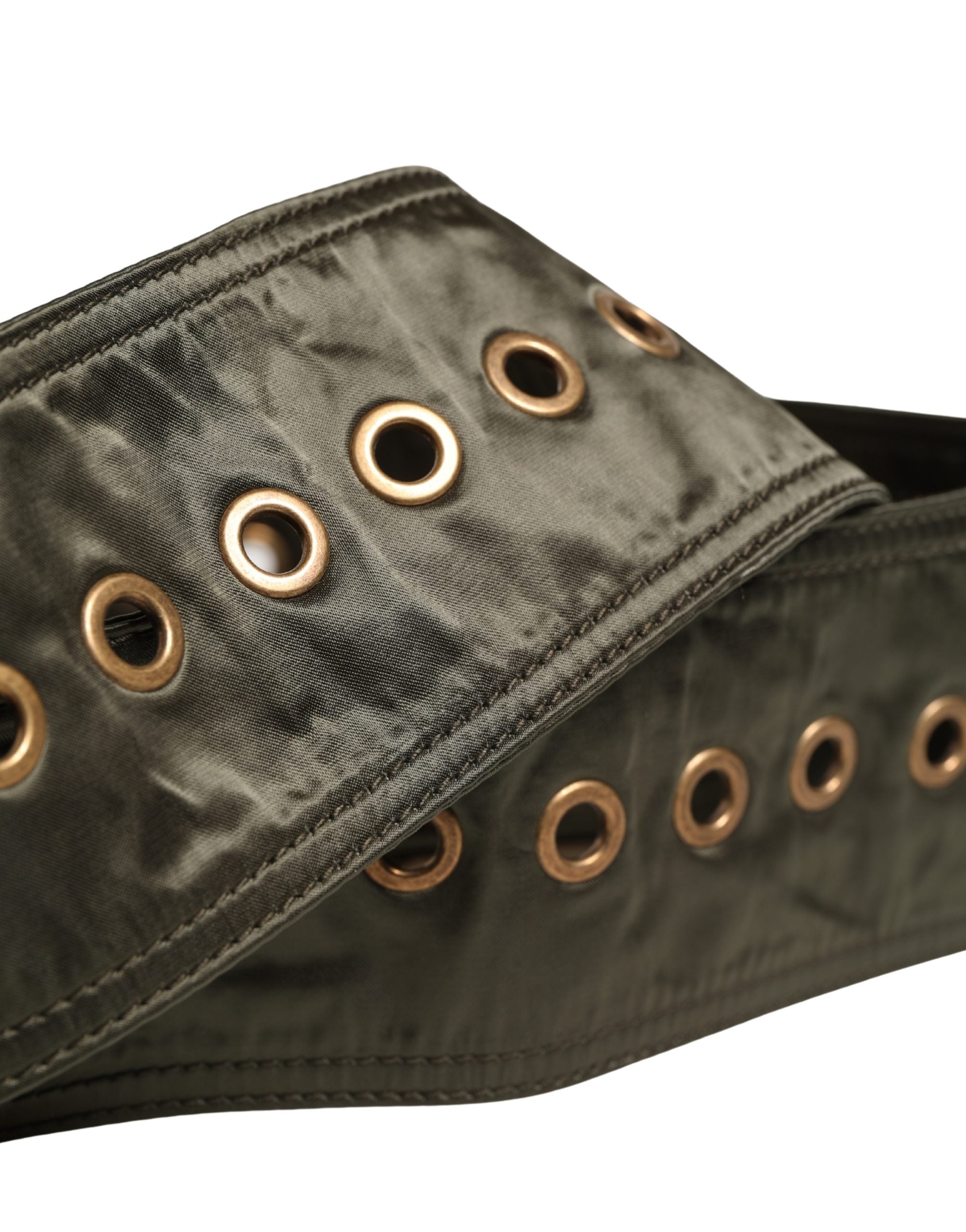 Dolce & Gabbana Men's Black Leather Belt with DG Metal Buckle-6