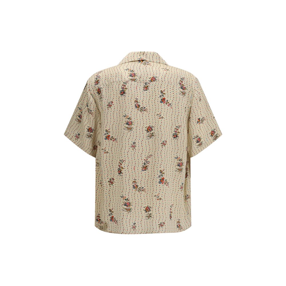 Valentino Mehrfarbiges Hemd mit Seidenmuster-2