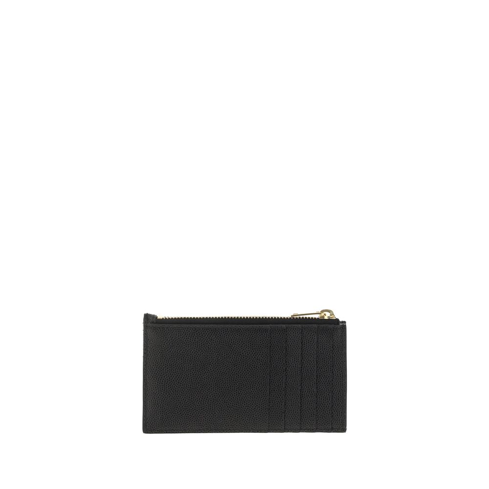 Saint Laurent Black Calfskin Bos Taurus Wallet-2