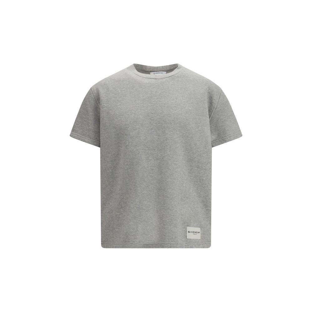 Givenchy Graues Baumwoll-T-Shirt-1