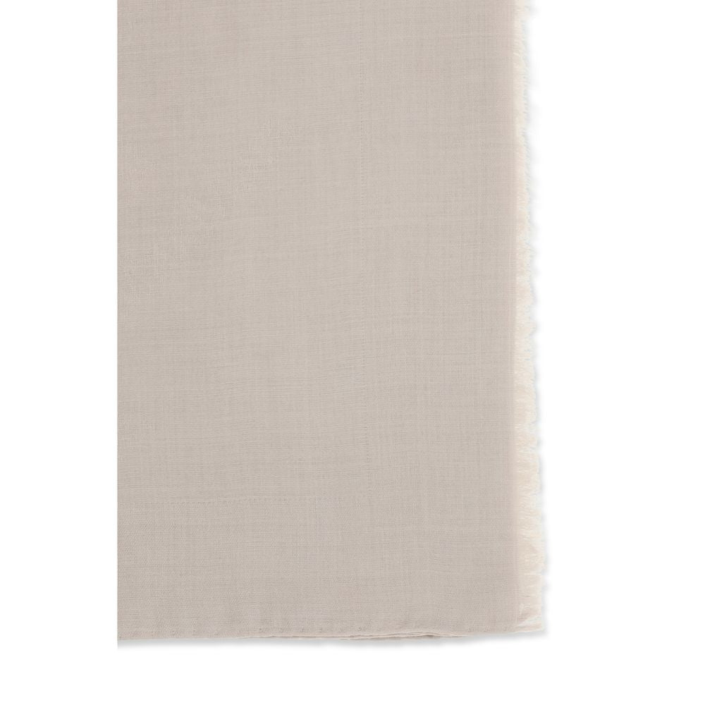 Max Mara Beiger Seidenschal-3