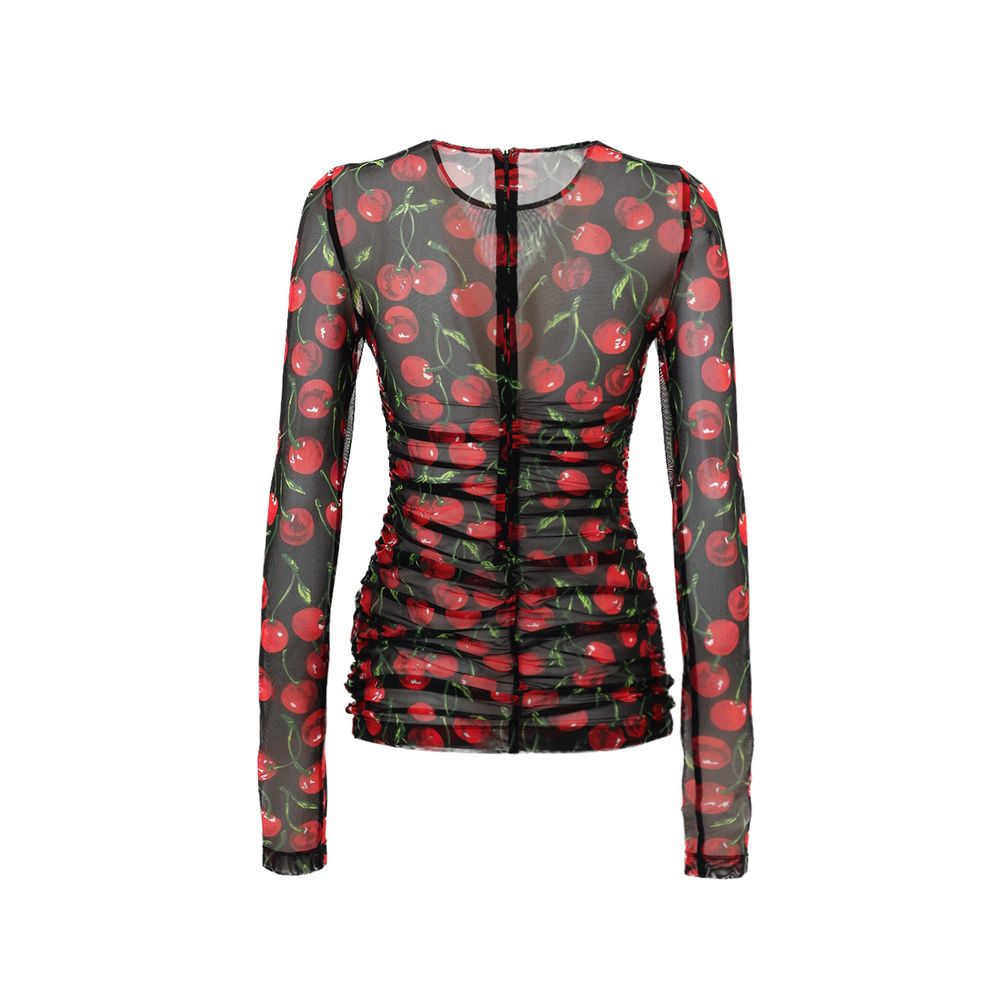 Dolce & Gabbana Zweifarbiger Polyamid-Pullover-2