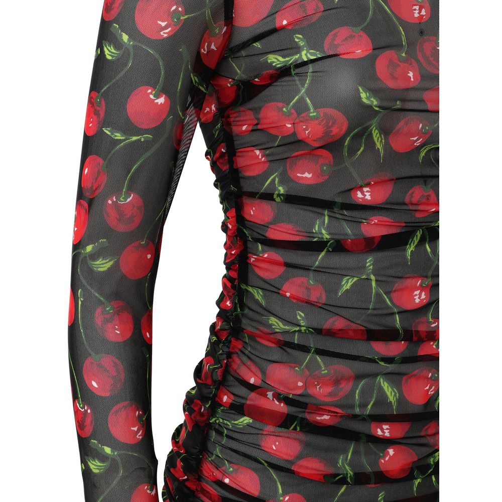 Dolce & Gabbana Zweifarbiger Polyamid-Pullover-3
