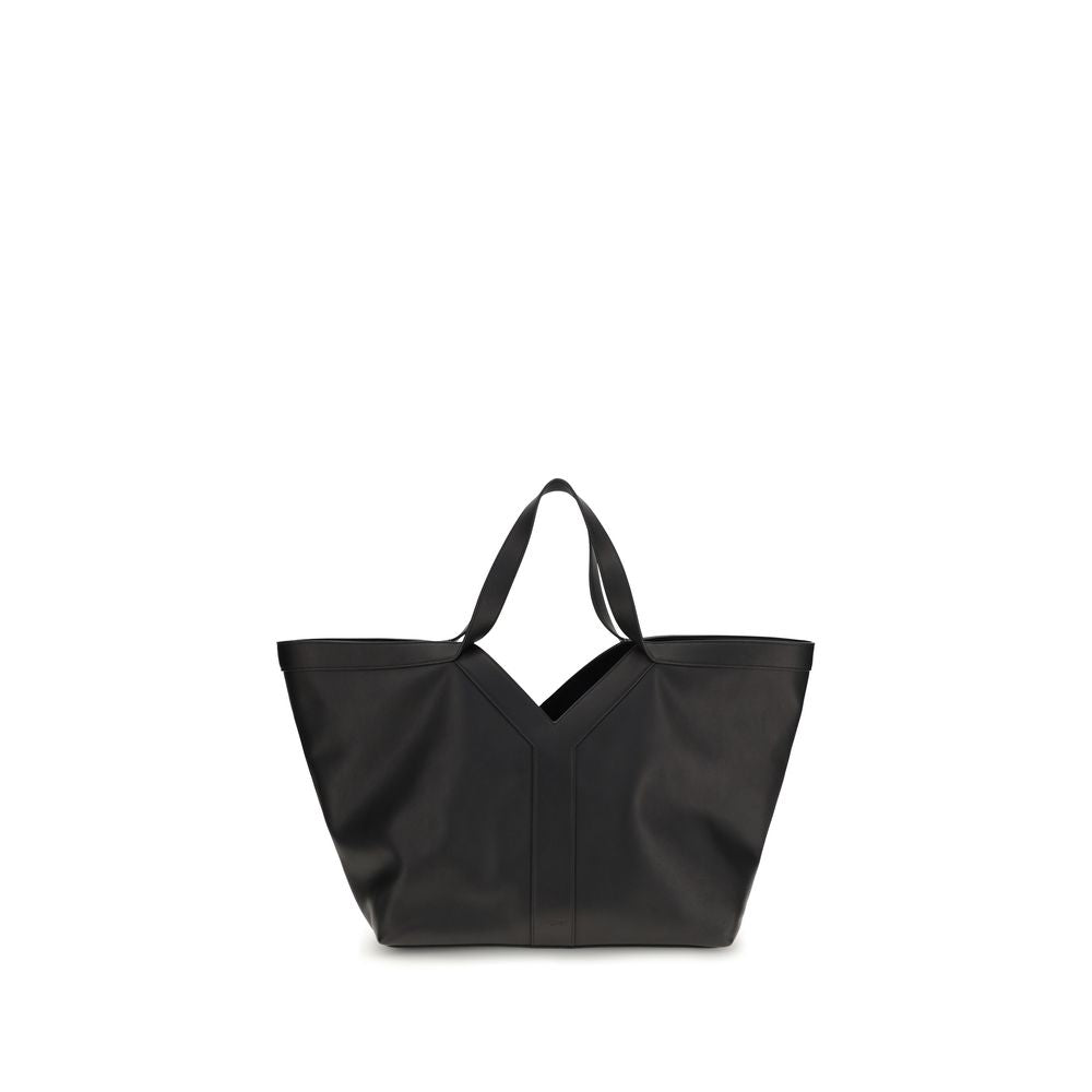 Saint Laurent Black Bos Taurus Calfskin Shoulder Bag-1