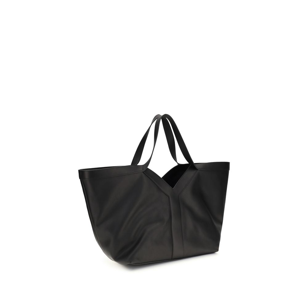 Saint Laurent Black Bos Taurus Calfskin Shoulder Bag-3