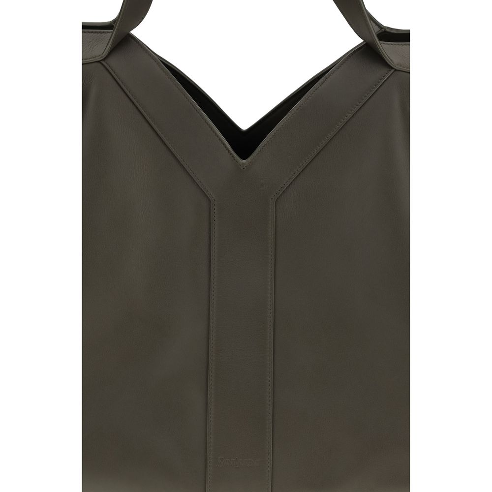 Saint Laurent Bicolor Calf Leather Bos Taurus Shoulder Bag-4