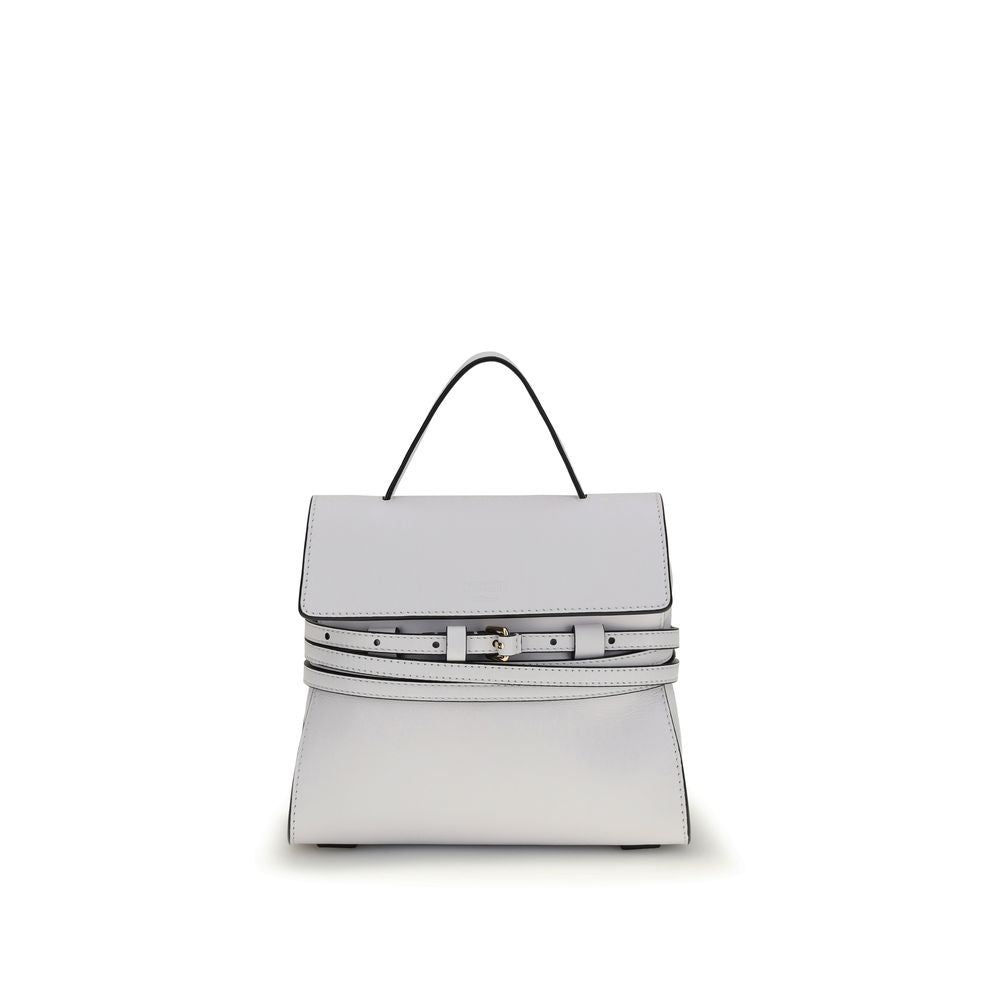 Moschino White Calfskin Bos Taurus Handbag-1