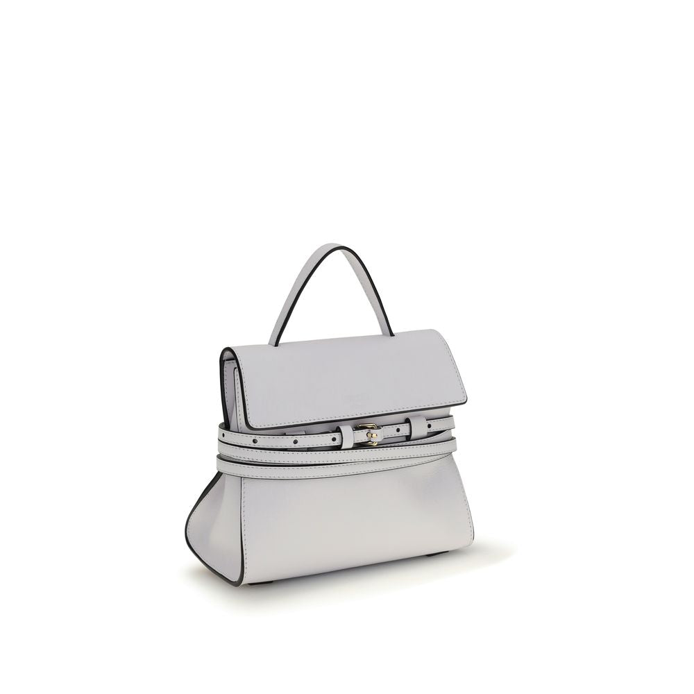 Moschino White Calfskin Bos Taurus Handbag-2