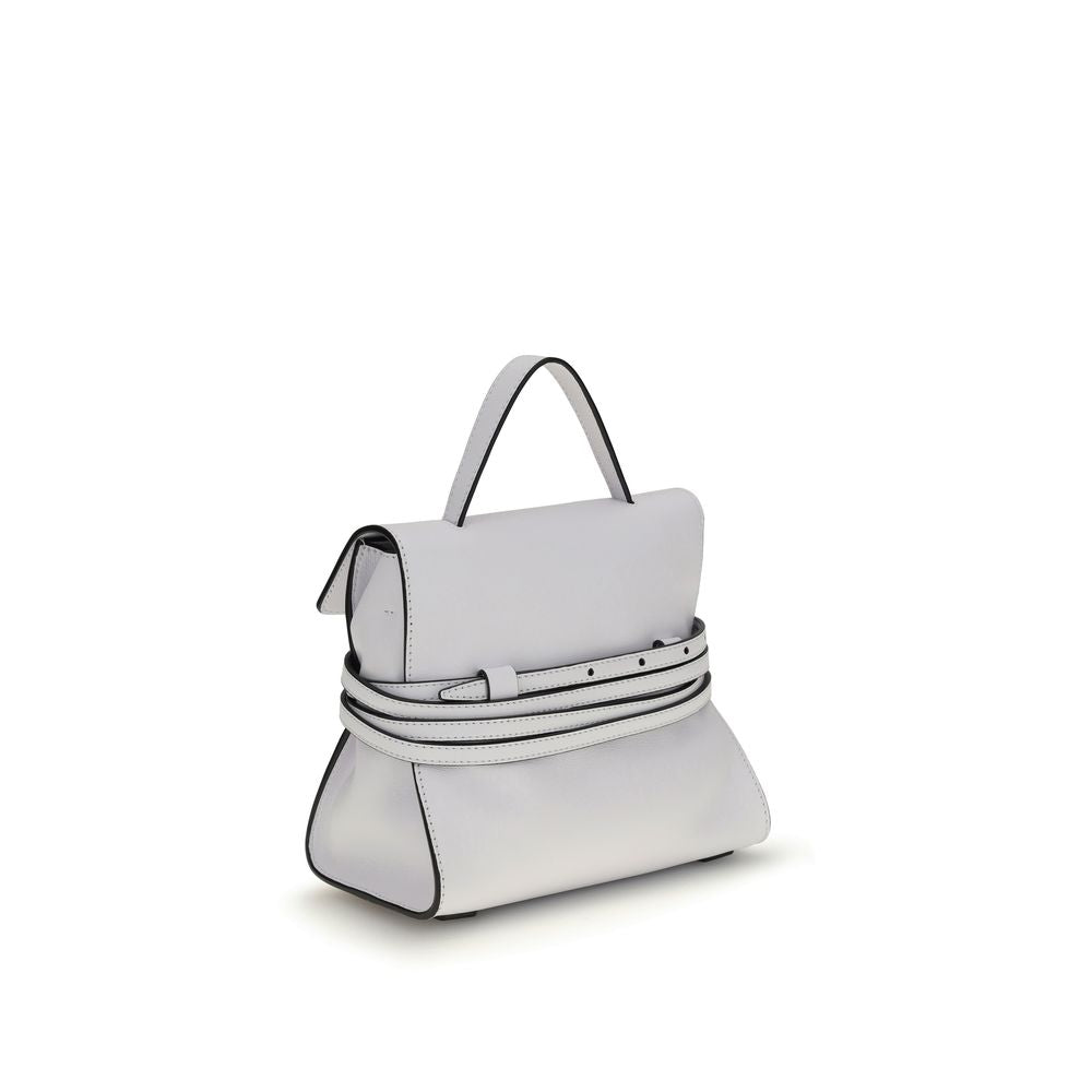 Moschino White Calfskin Bos Taurus Handbag-3
