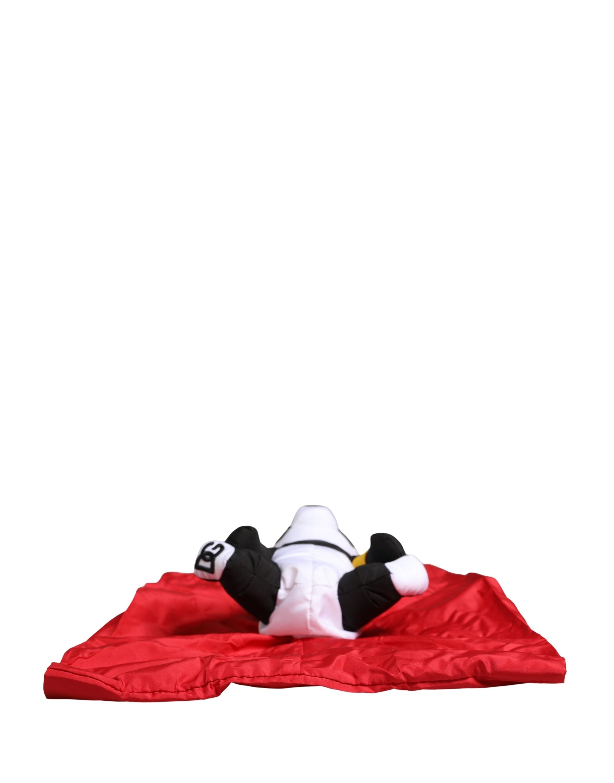 Dolce & Gabbana Men's Red Polyester Panda Print Tote Bag, Ecobag-4