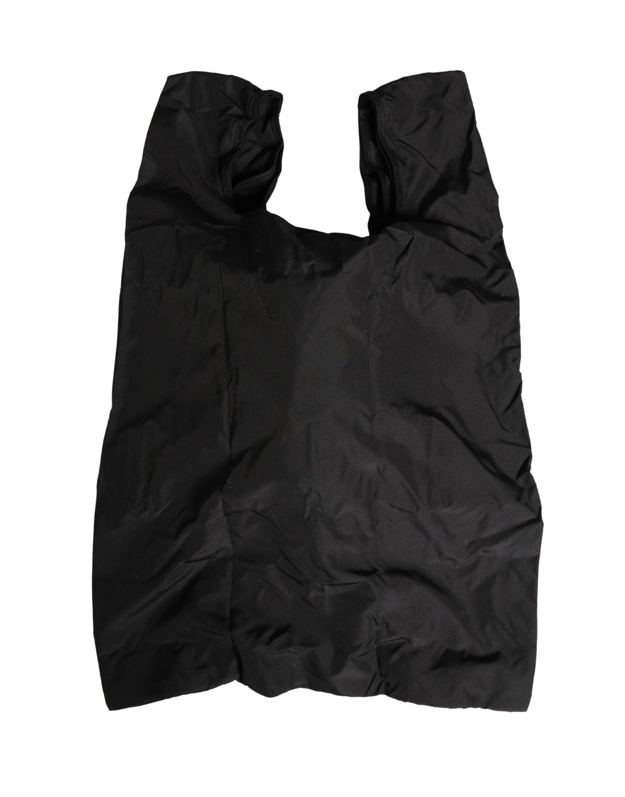 Dolce & Gabbana Men's Black Polyester Panda Fabric Tote Bag "Ecobag"-6