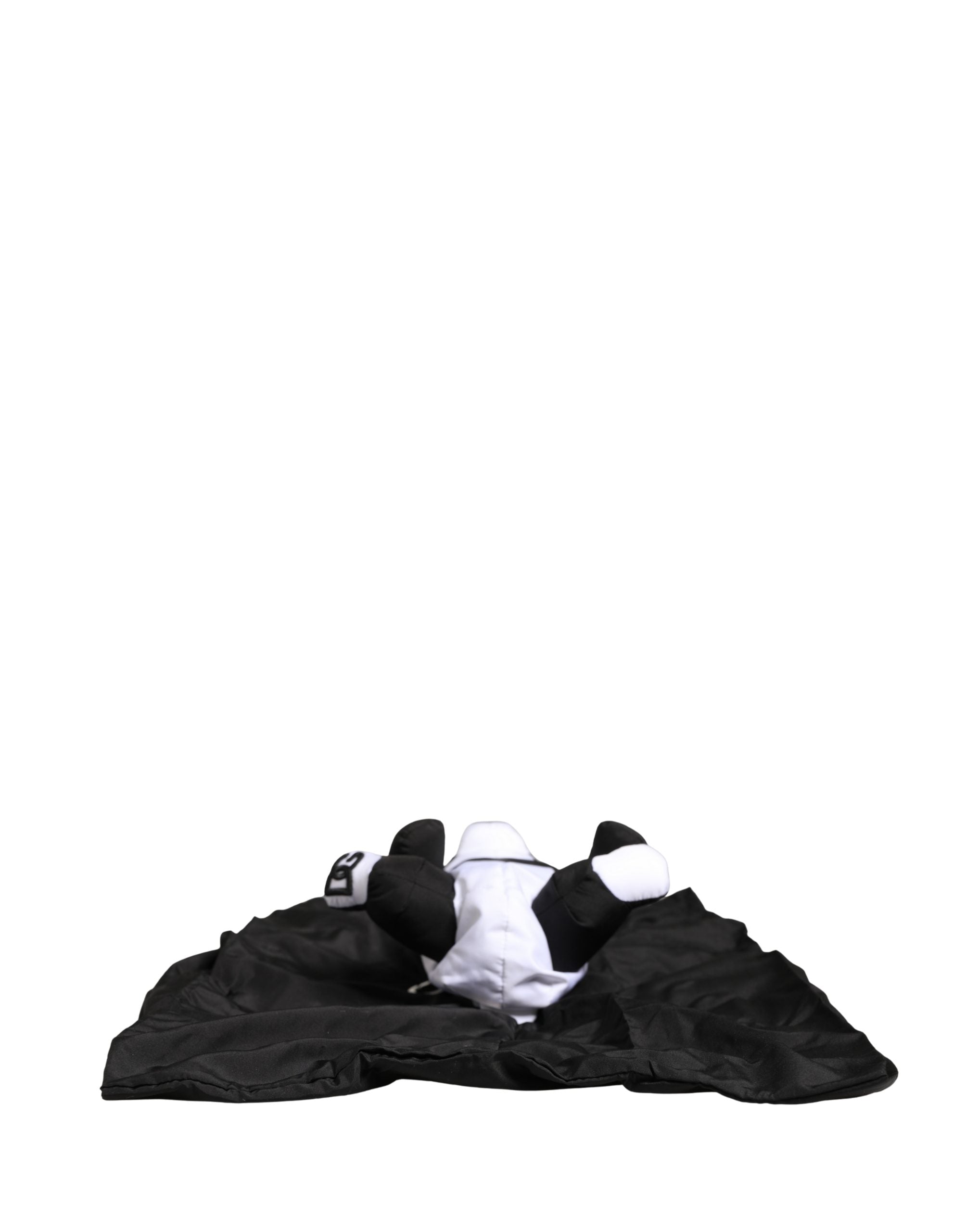Dolce & Gabbana Men's Black Polyester Panda Fabric Tote Bag "Ecobag"-8