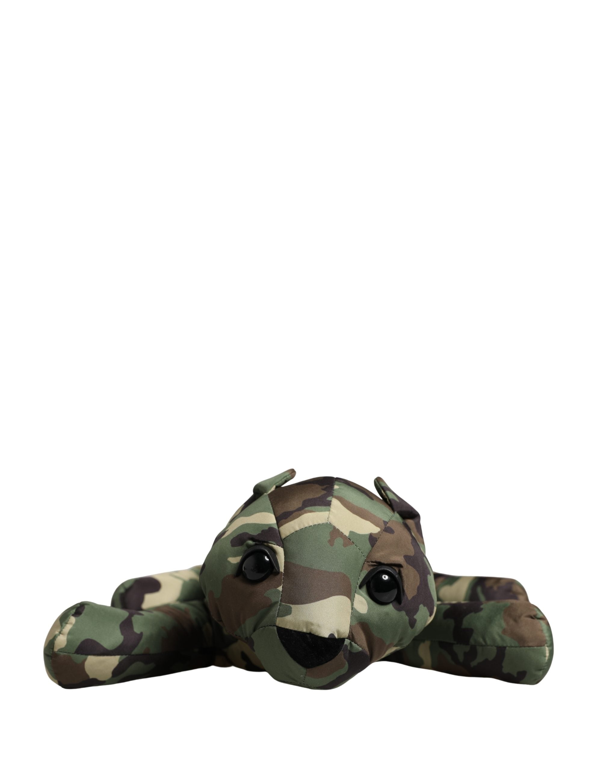 Dolce & Gabbana Belt Bag in Multicolor Camouflage with Animal Silhouette-3