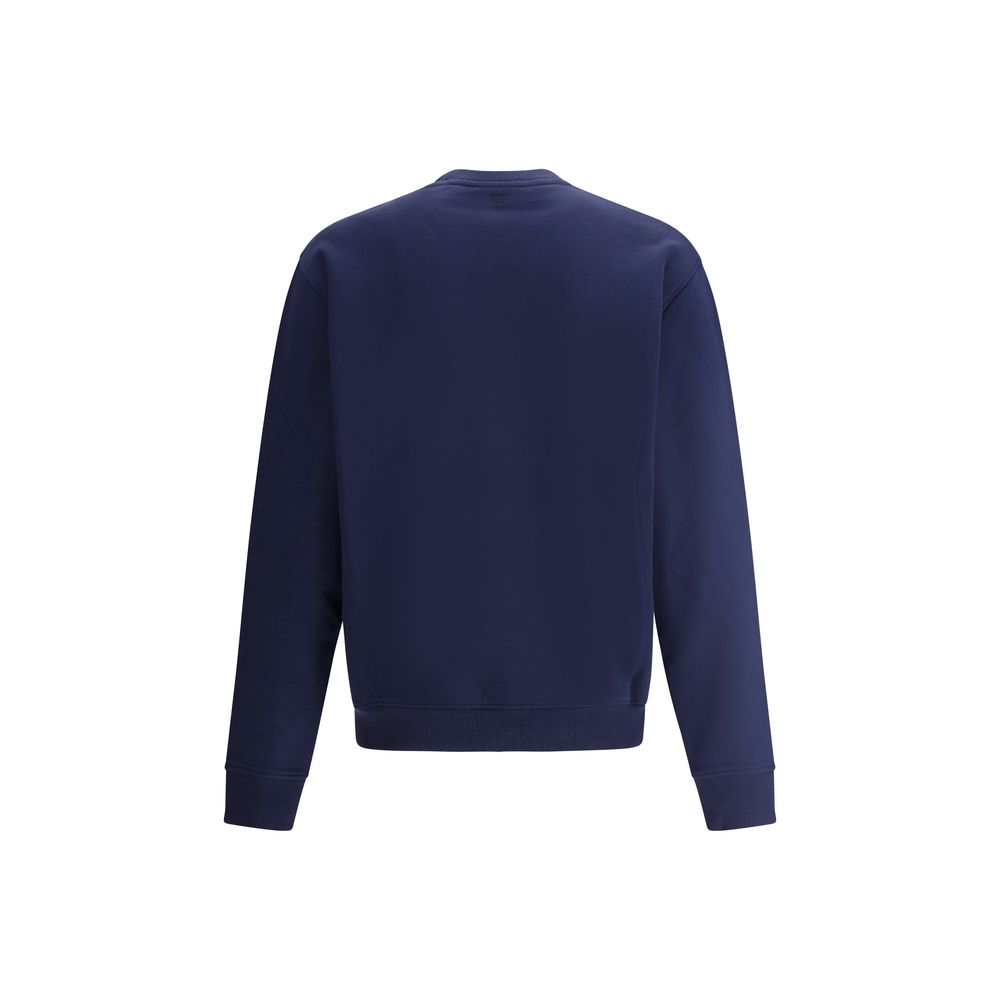 Ami Paris Blauer Baumwoll-Sweatshirt-2