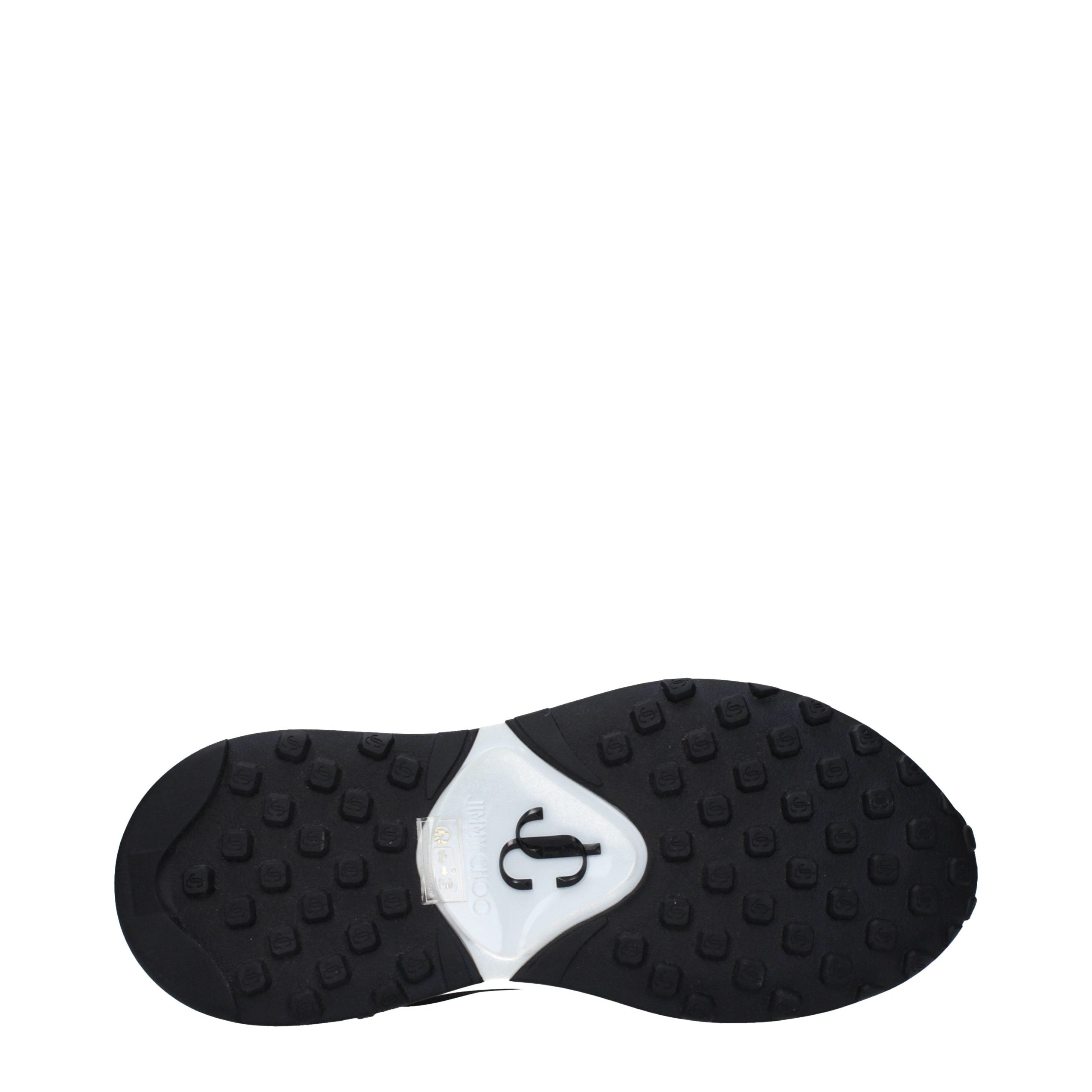 Jimmy Choo Schwarze Stoff-Sneaker-5