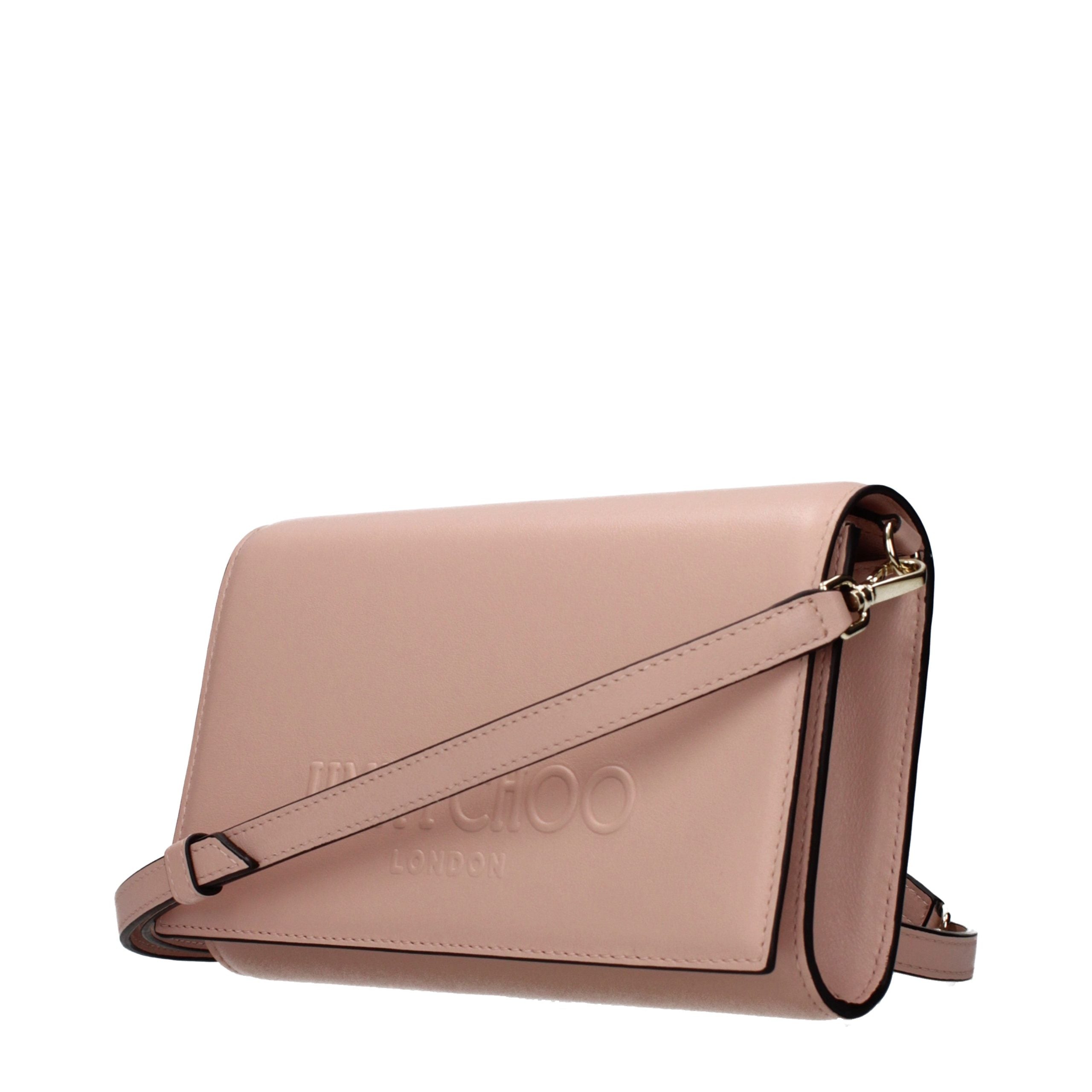Jimmy Choo Pink Leather Clutch Bag-2
