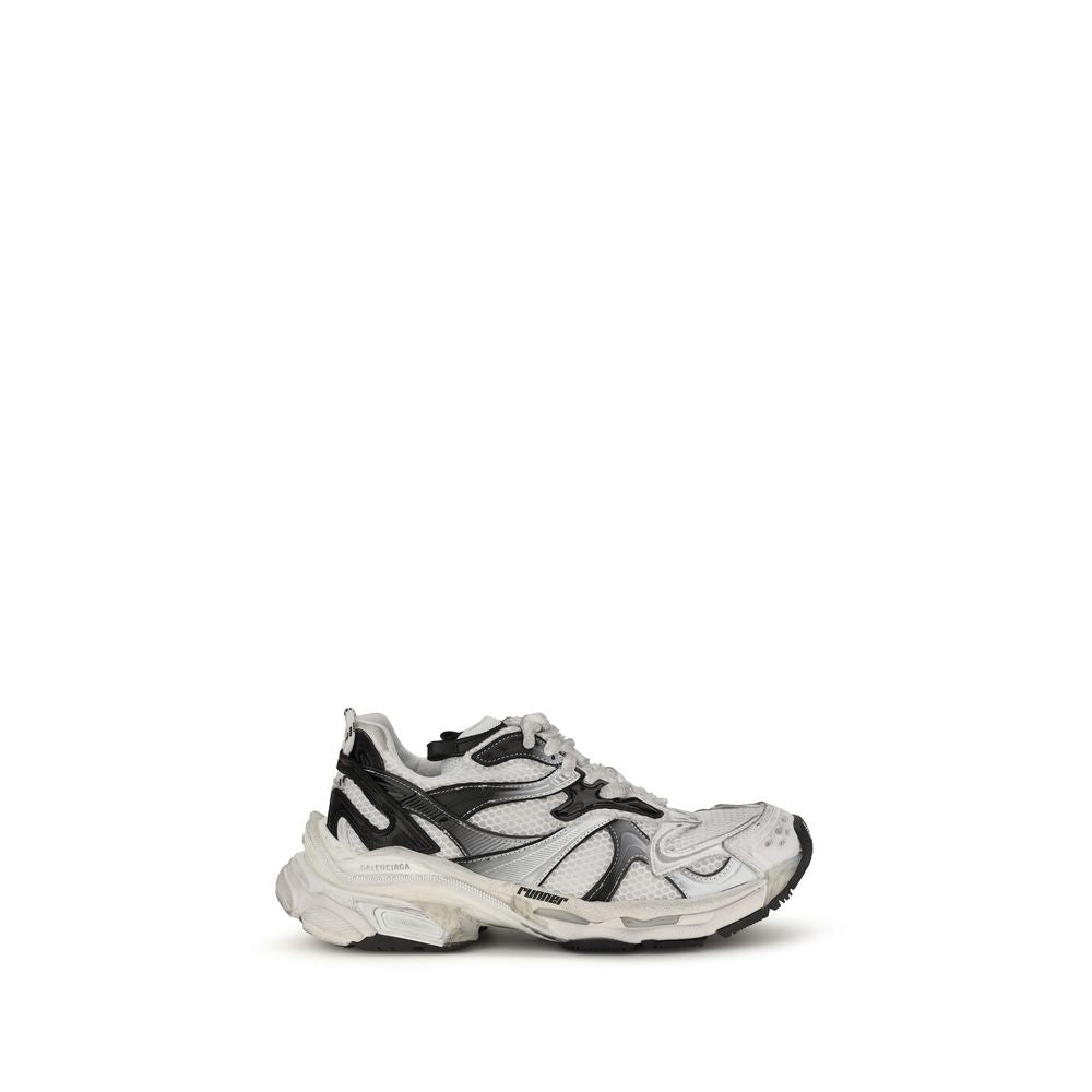 Balenciaga grey athletic-style sneakers made of polyethylene