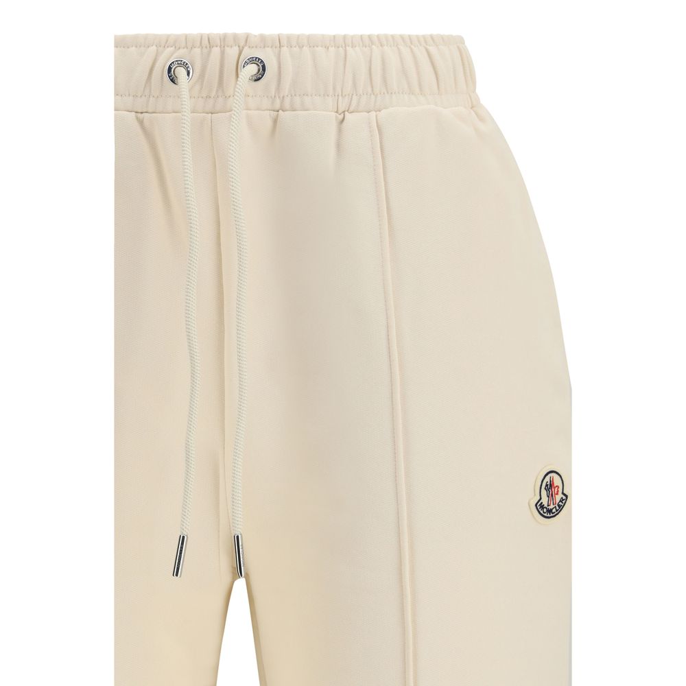 Moncler Beige Cotton Athletic Pants-3