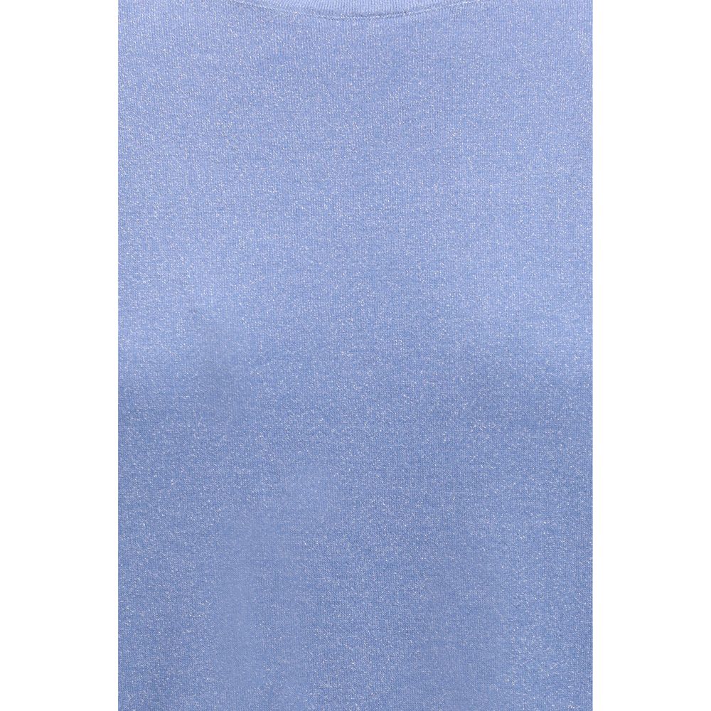 Brunello Cucinelli Blue Nylon T-Shirt-3