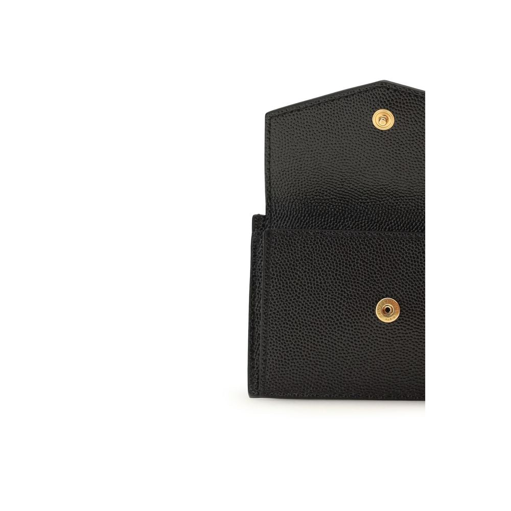 Saint Laurent Black Calfskin Bos Taurus Wallet-3