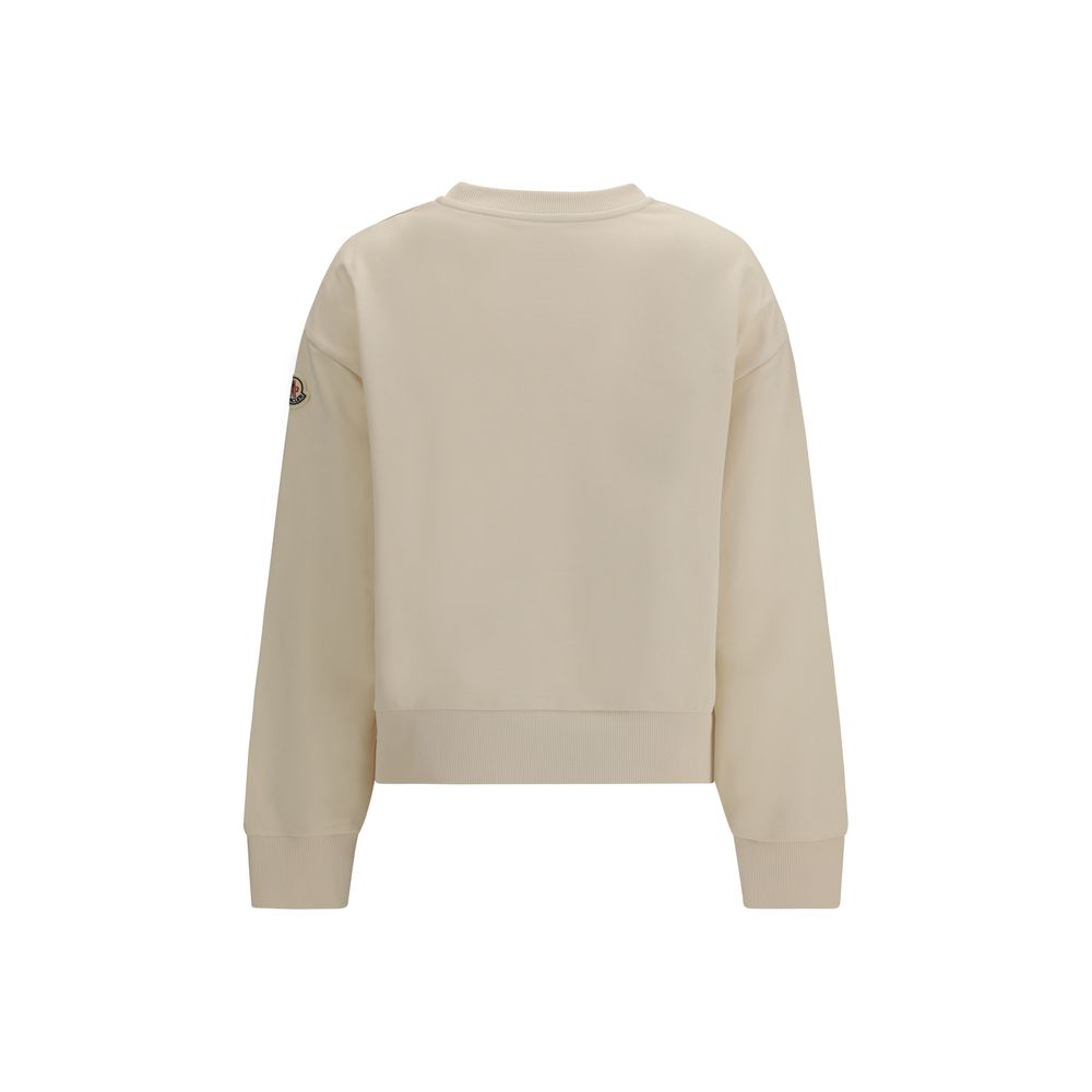 Moncler Beige Cotton Sweatshirt-2