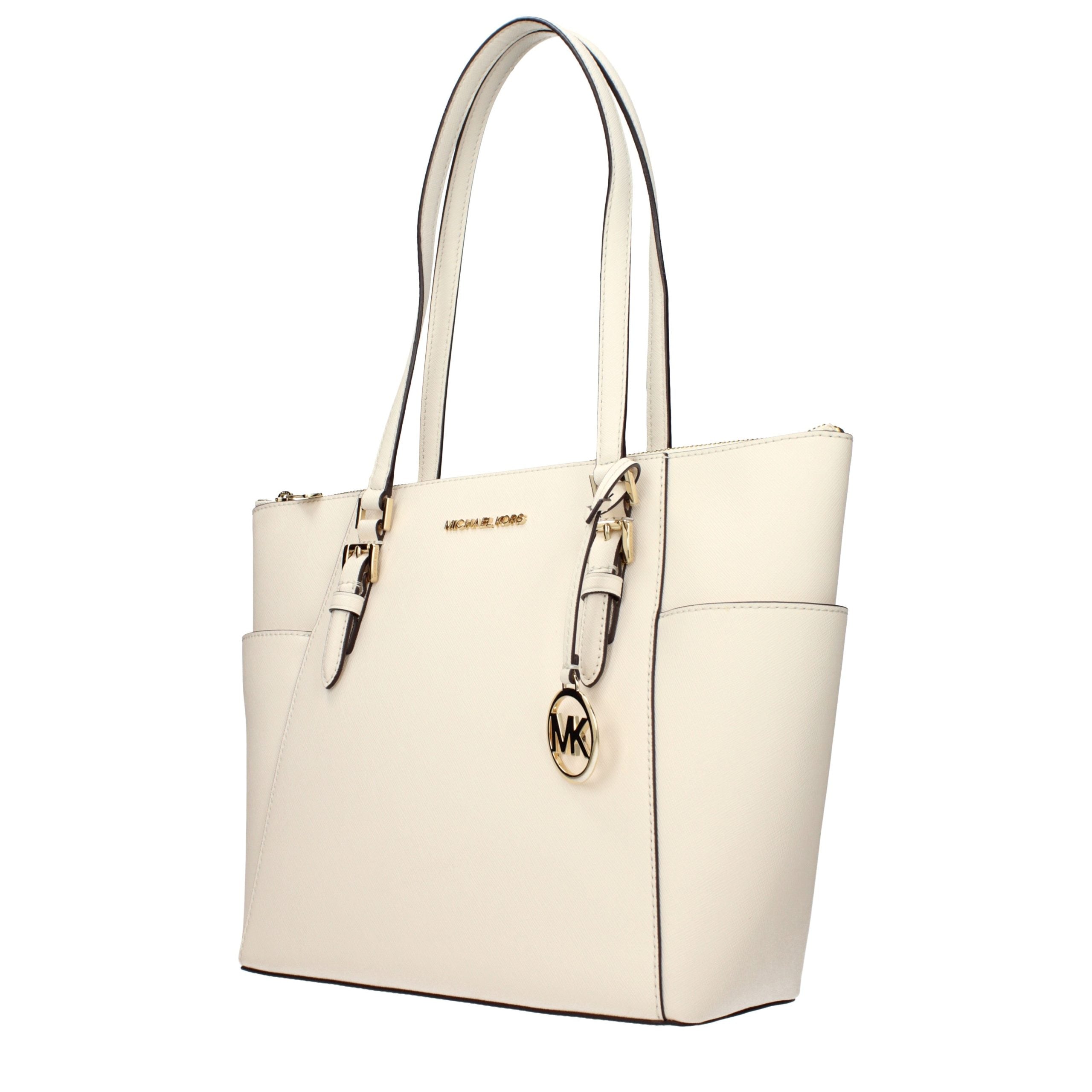Michael Kors Beige Leather Shoulder Bag-2