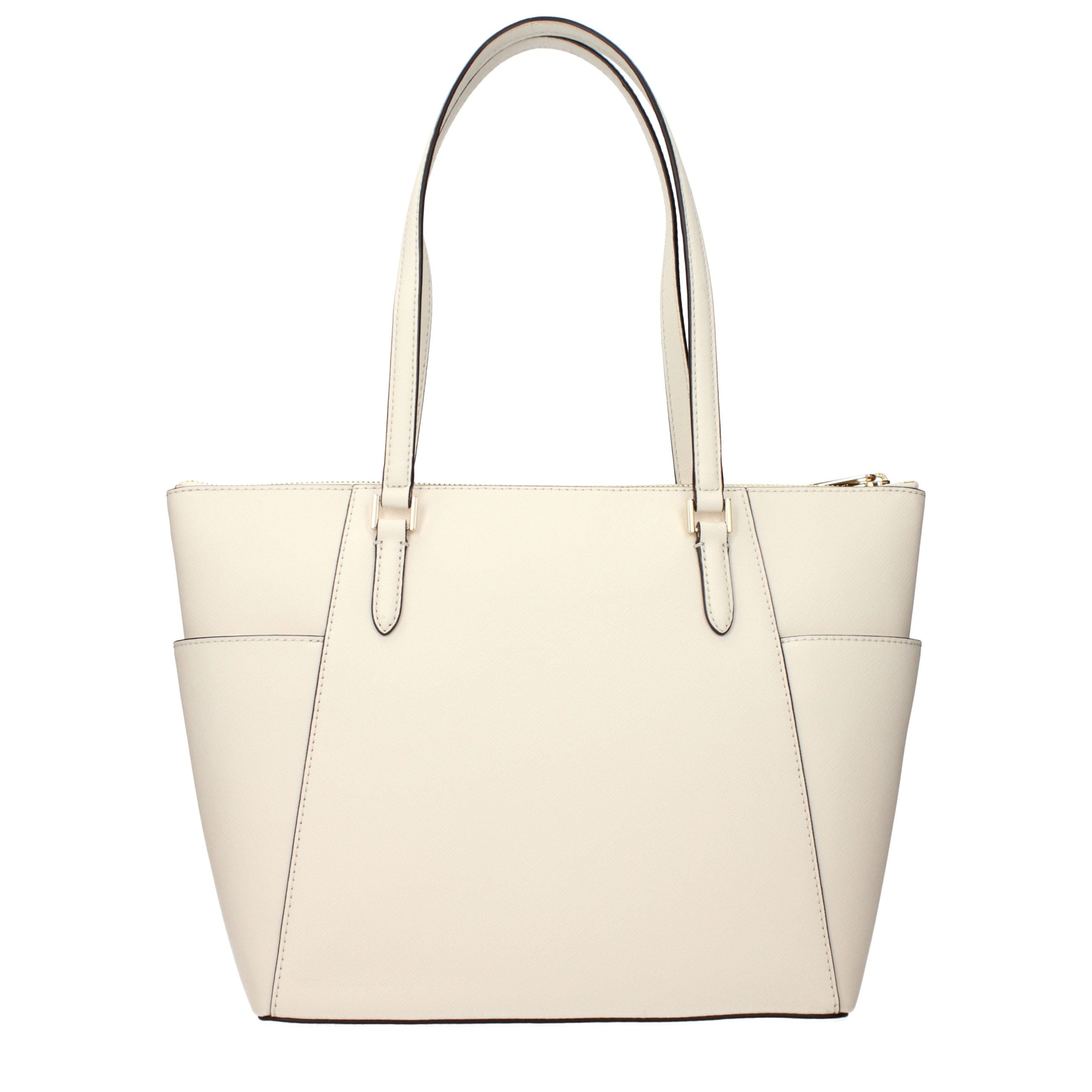 Michael Kors Beige Leather Shoulder Bag-3
