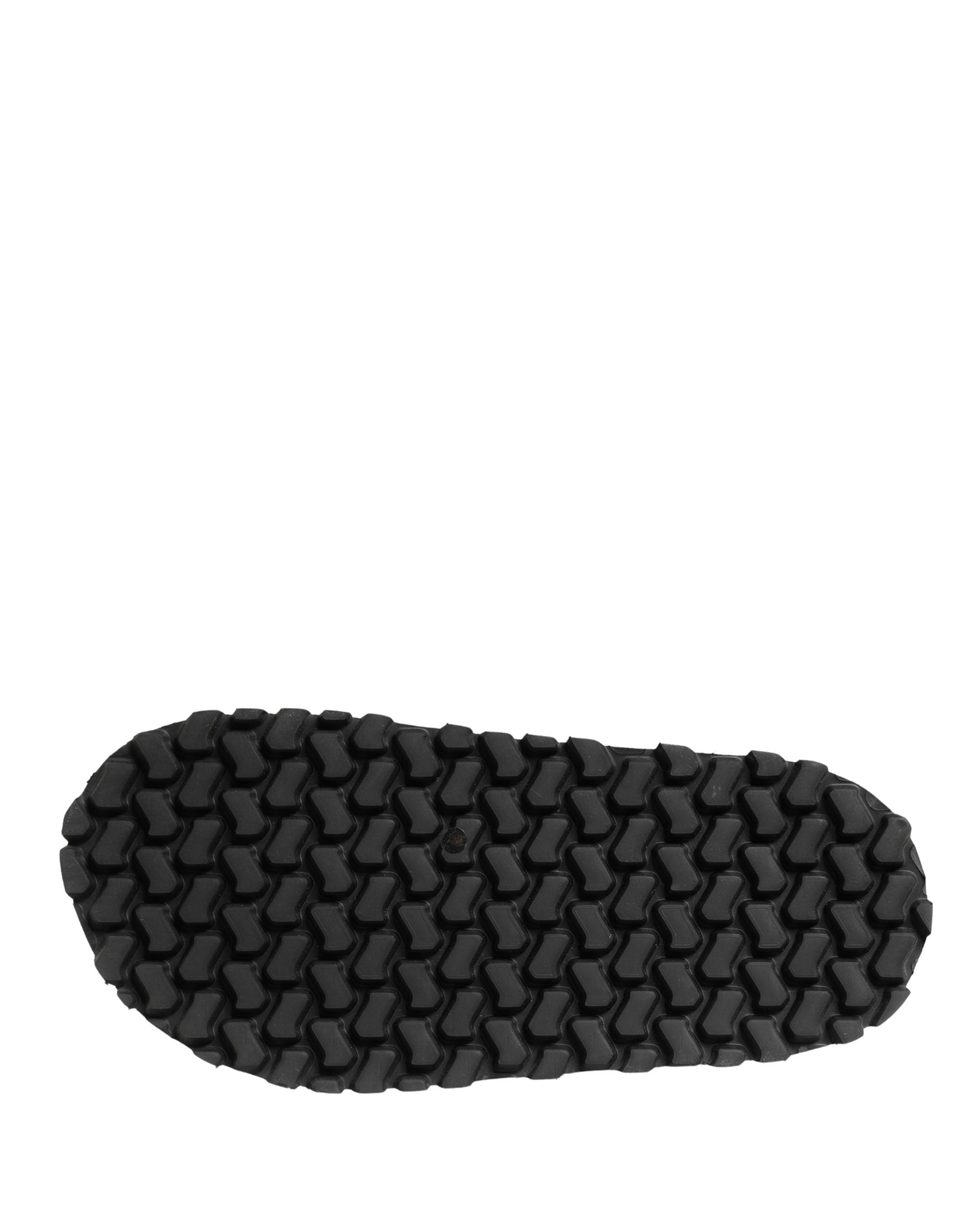 Dolce & Gabbana Black Chunky Sandals for Men with Logo Details-8