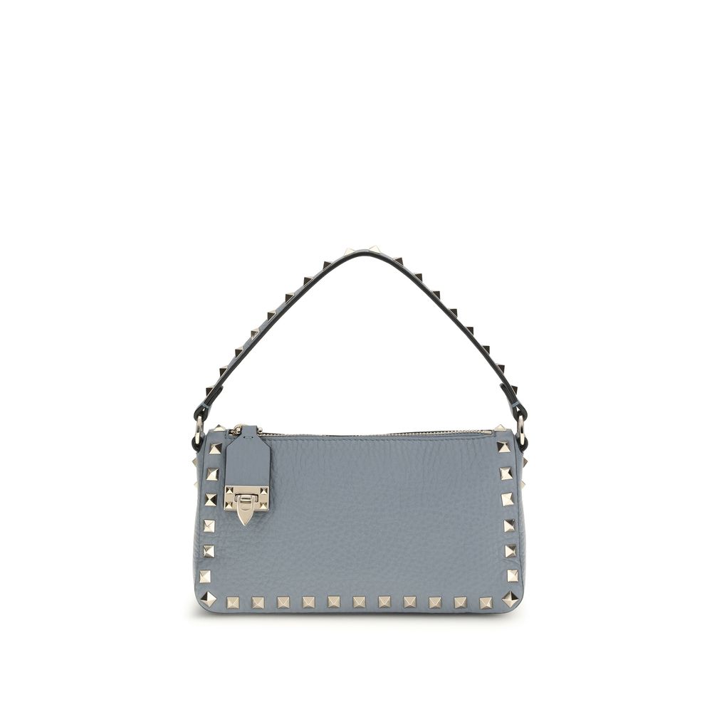 Valentino Garavani shoulder bag in blue calfskin leather, Bos Taurus-1