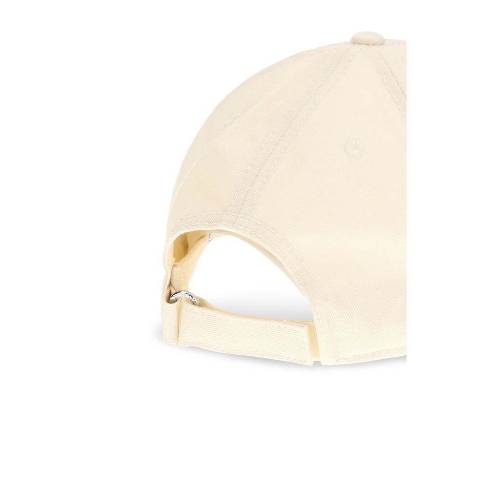 Moncler Beige Cotton Baseball Cap-3