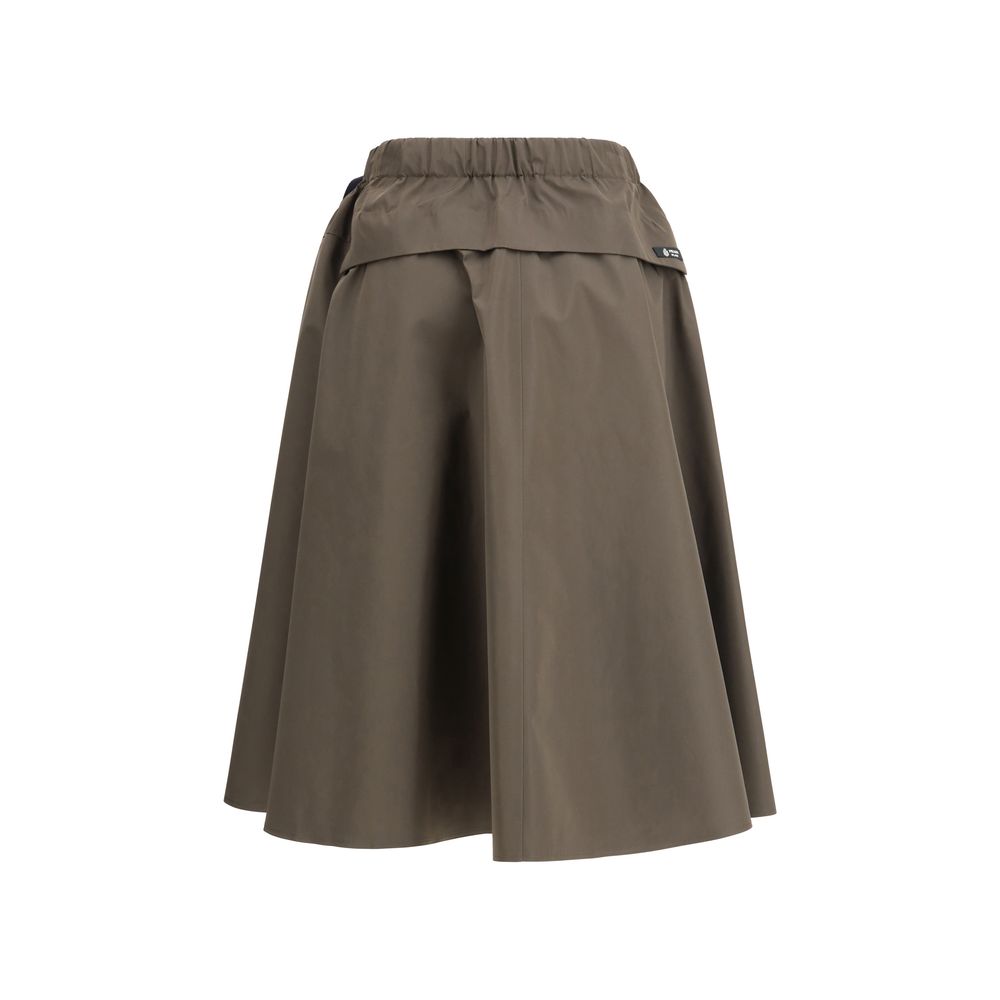 Prada Midirock aus recyceltem Polyester in Bicolor-2