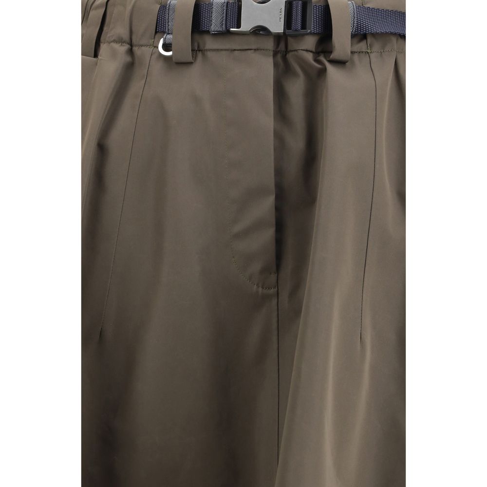 Prada Midirock aus recyceltem Polyester in Bicolor-3