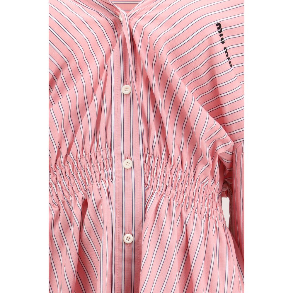 Miu Miu Multicolored Cotton Casual Dress-3