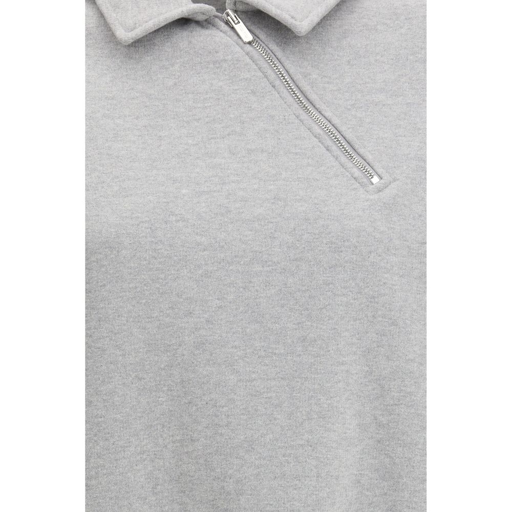 Miu Miu Grey Cotton Sweatshirt-3