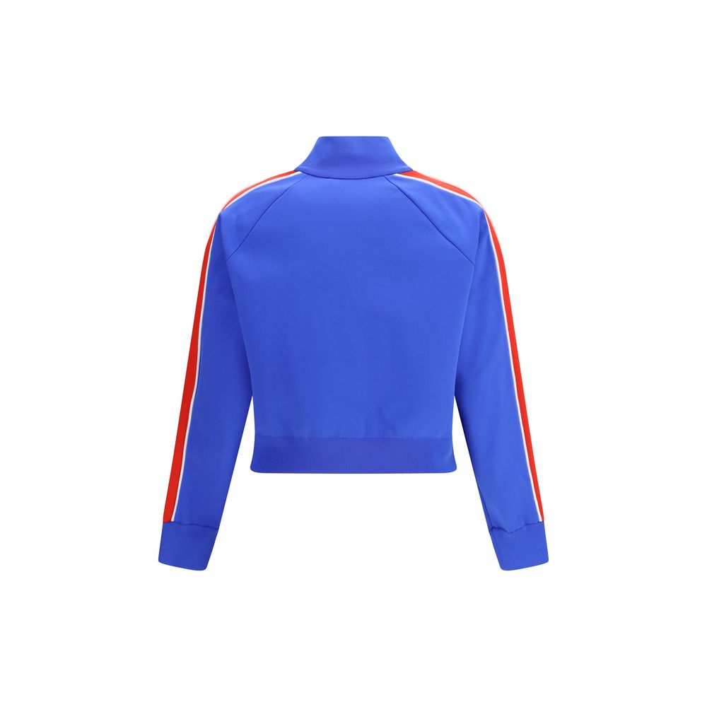 Miu Miu Blaues Polyamid-Sweatshirt-2