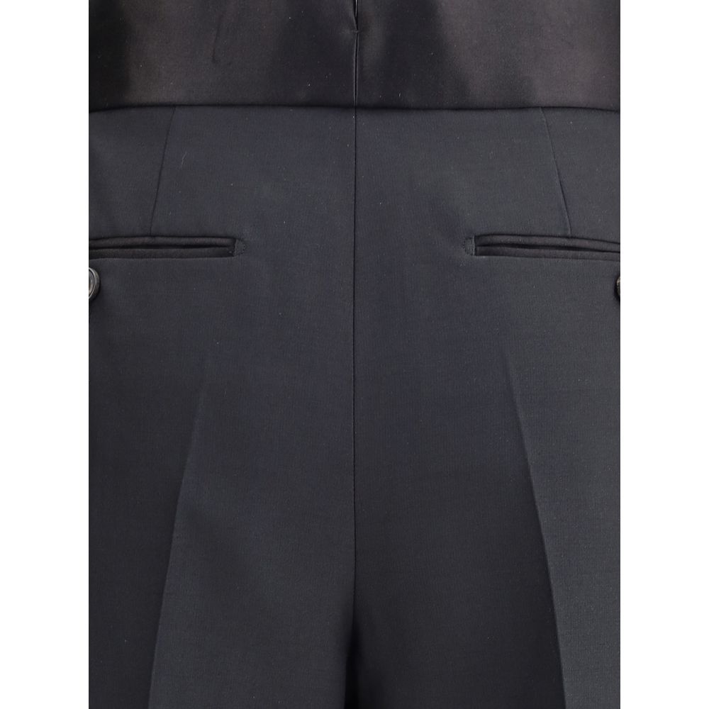 Tom Ford Goldene Seidenhose-4