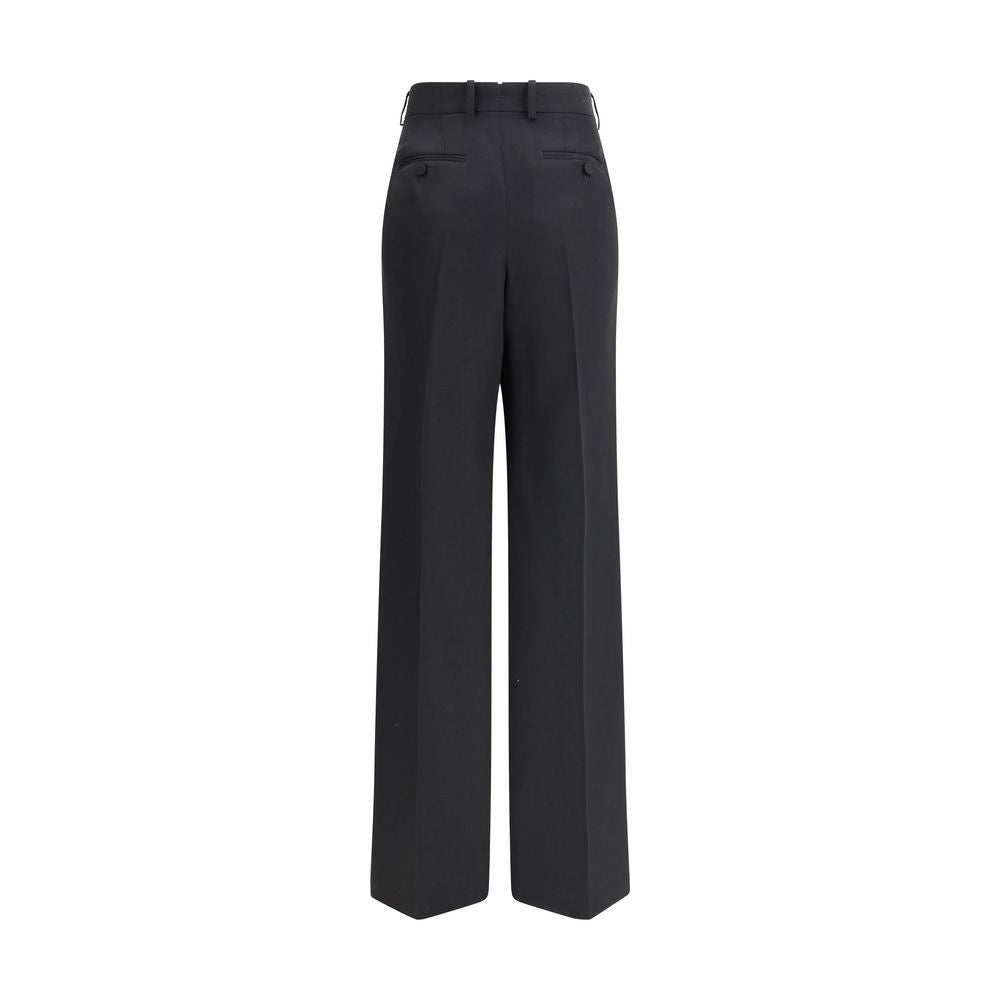 Tom Ford Schwarze Wollhose-2