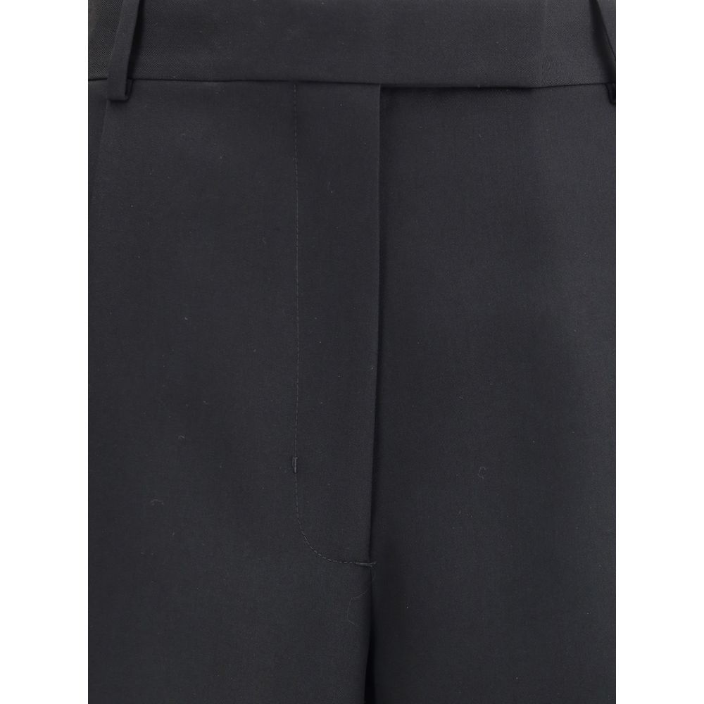 Tom Ford Schwarze Wollhose-3