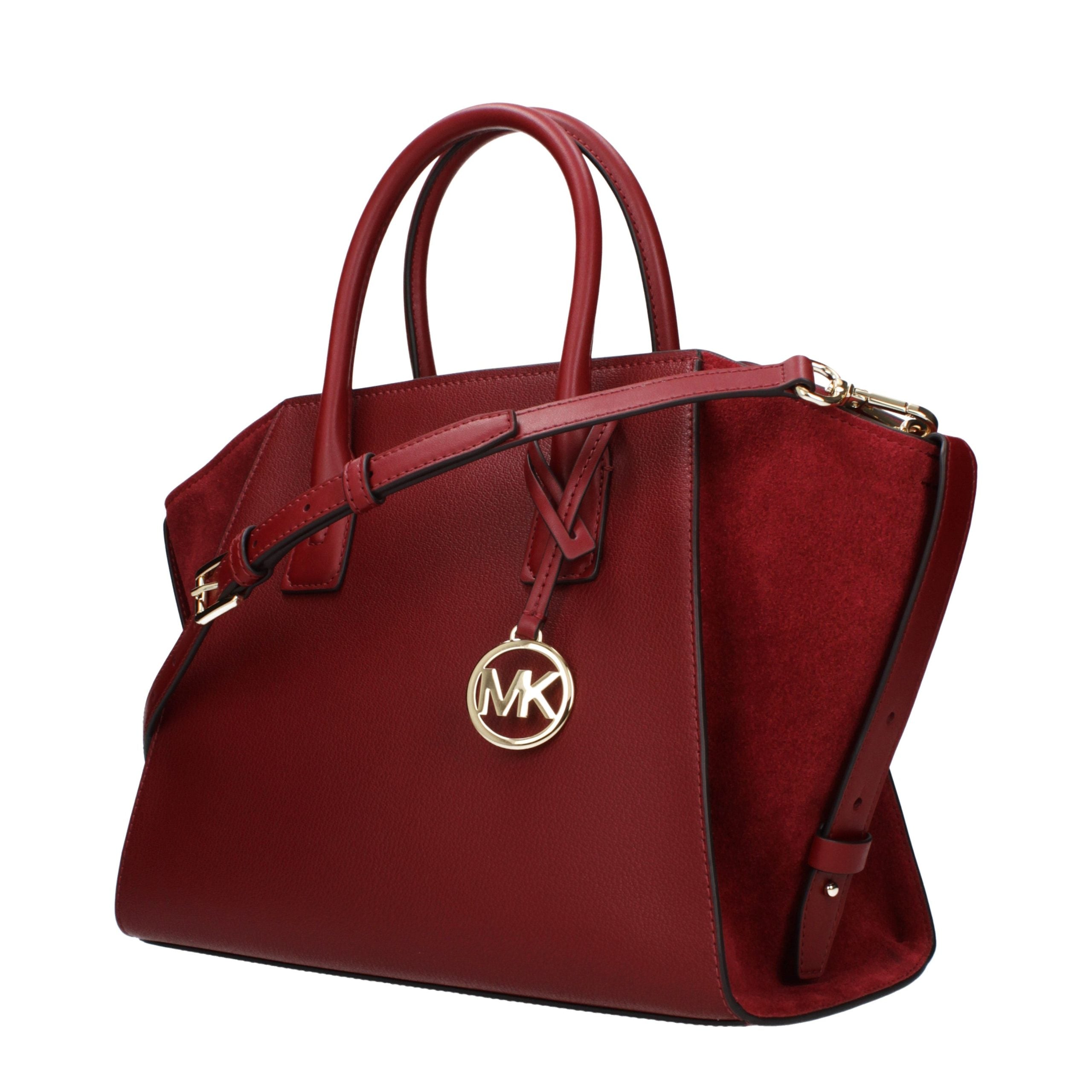 Michael Kors Rote Lederhandtasche-2