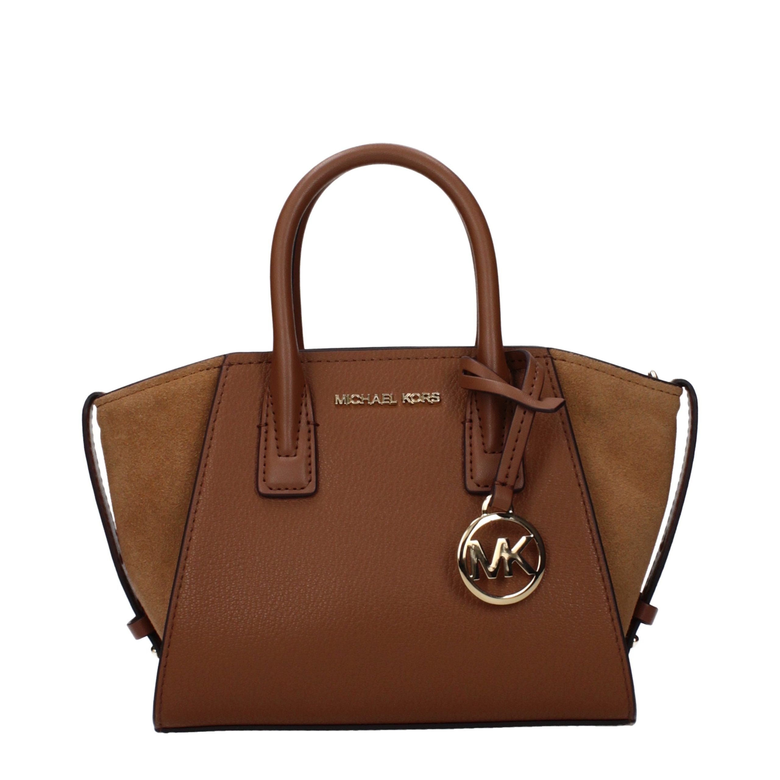 Michael Kors Braune Lederhandtasche-1