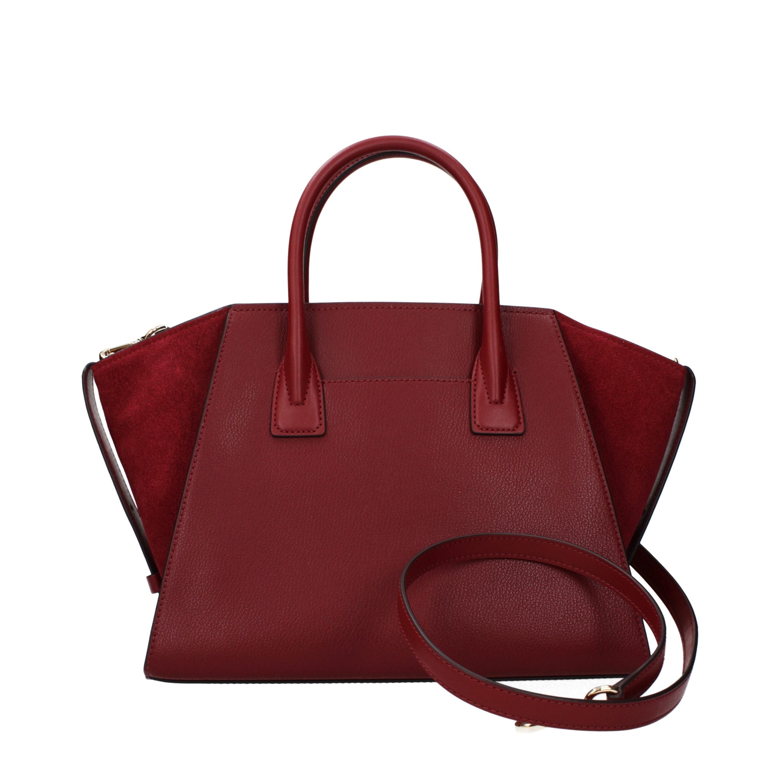 Michael Kors Rote Lederhandtasche-3