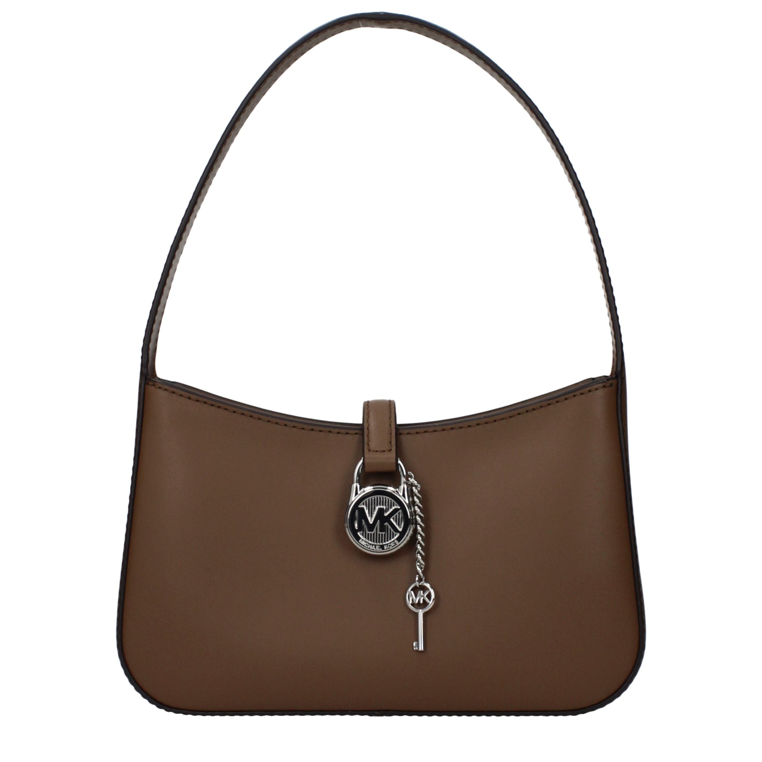 Michael Kors Braune Lederhandtasche-1
