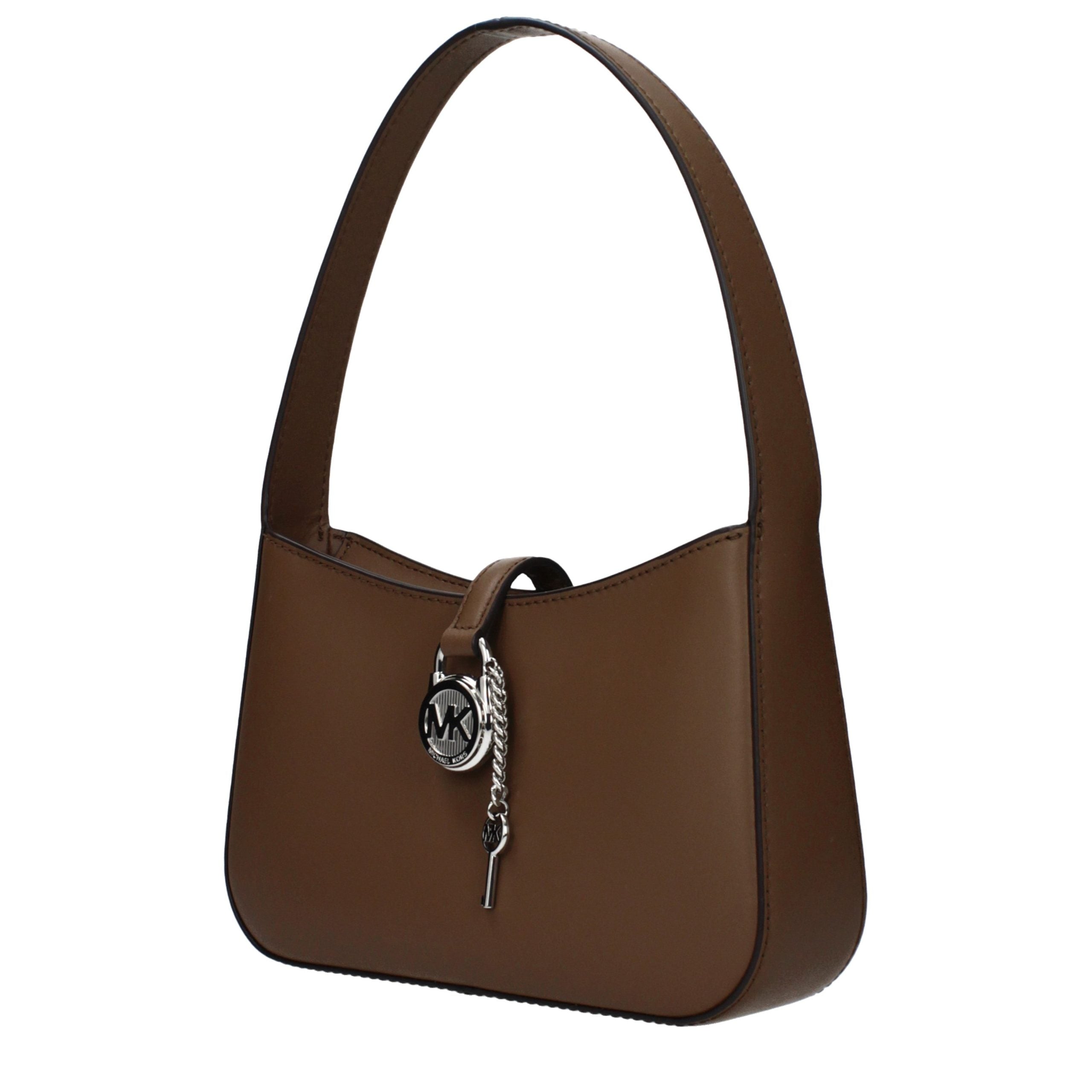 Michael Kors Braune Lederhandtasche-2