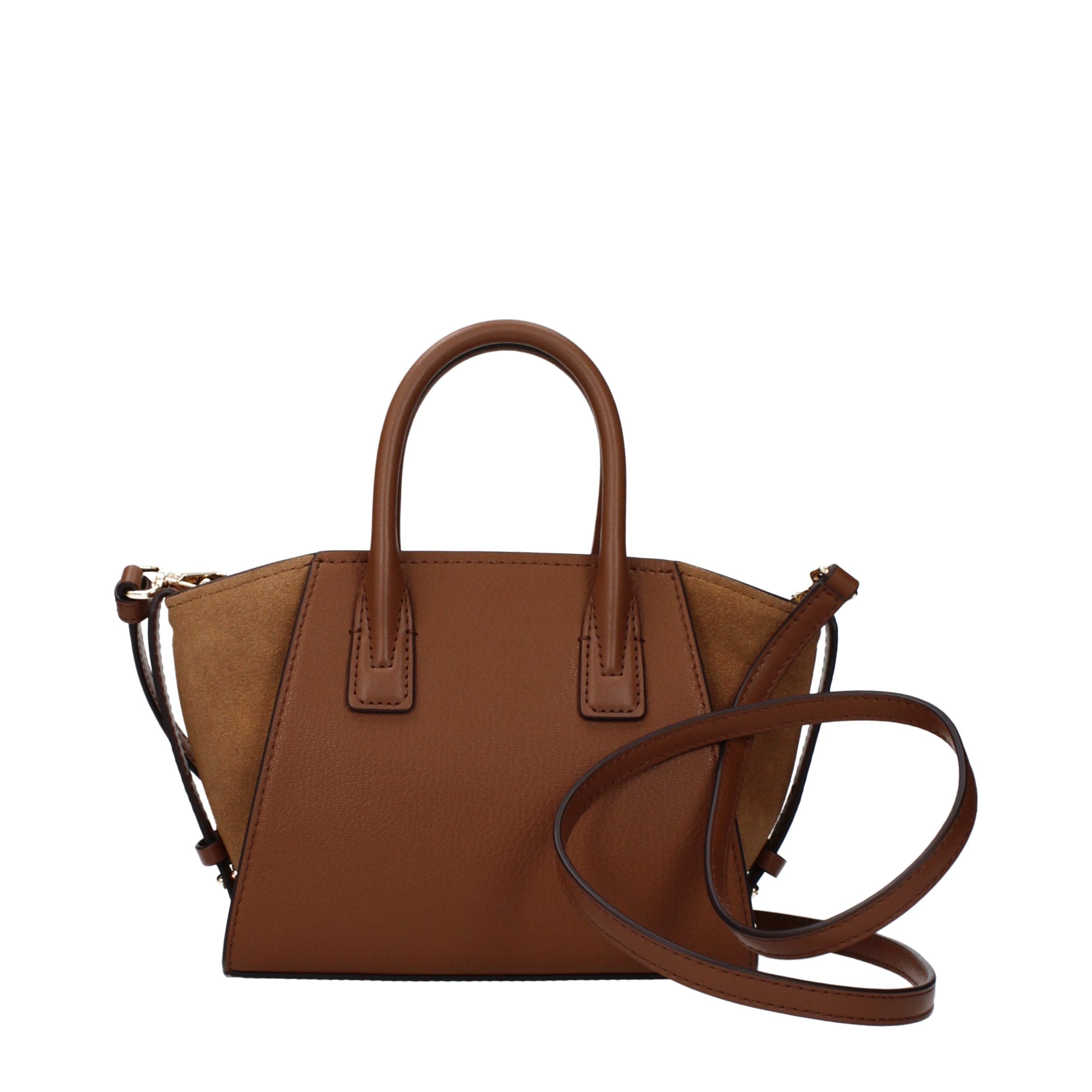 Michael Kors Braune Lederhandtasche-3